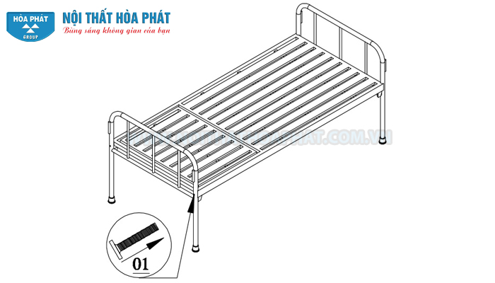 Hướng dẫn lắp đặt giường y tế GYT01 Hướng dẫn lắp đặt giường y tế GYT01