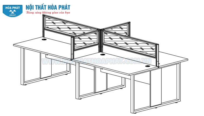 Hướng dẫn lắp đặt Module b&agrave;n l&agrave;m việc HRMD05