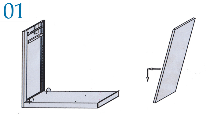 Hướng dẫn lắp r&aacute;p tủ để giầy TG04
