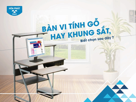 bàn vi tính khung sắt hòa phát bàn vi tính khung sắt hòa phát