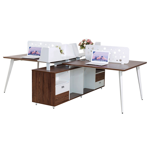 Module bàn làm việc 4 chỗ LUXMD03C10