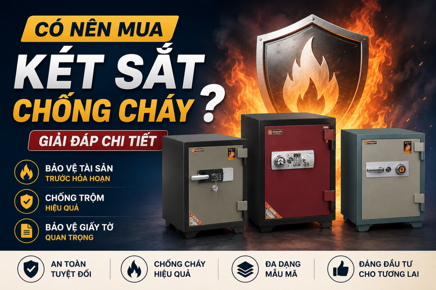 C&oacute; N&ecirc;n Mua K&eacute;t Sắt Chống Ch&aacute;y Kh&ocirc;ng? 7 L&yacute; Do Đ&aacute;ng Đầu Tư