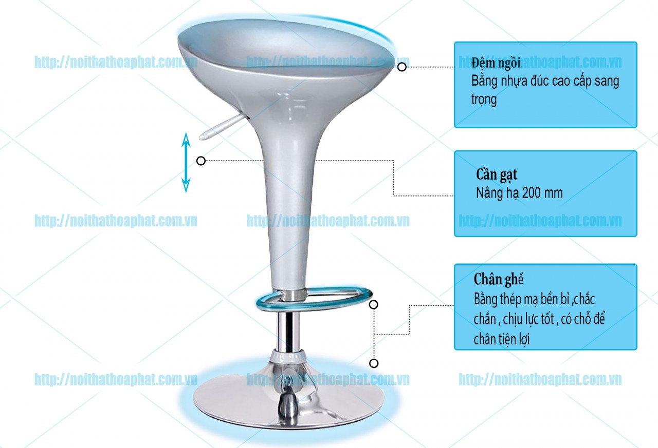 Ghế quầy bar SB30 - ảnh 3