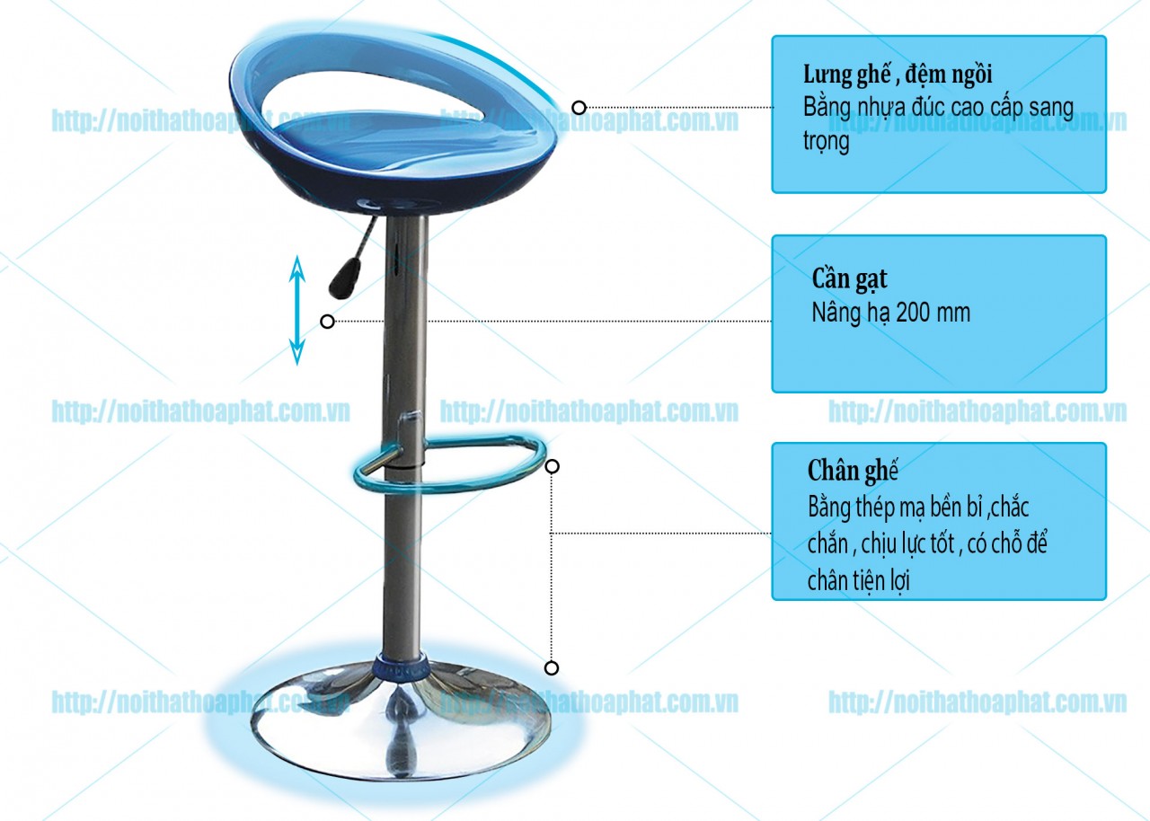 Ghế quầy bar SB32 - ảnh 3