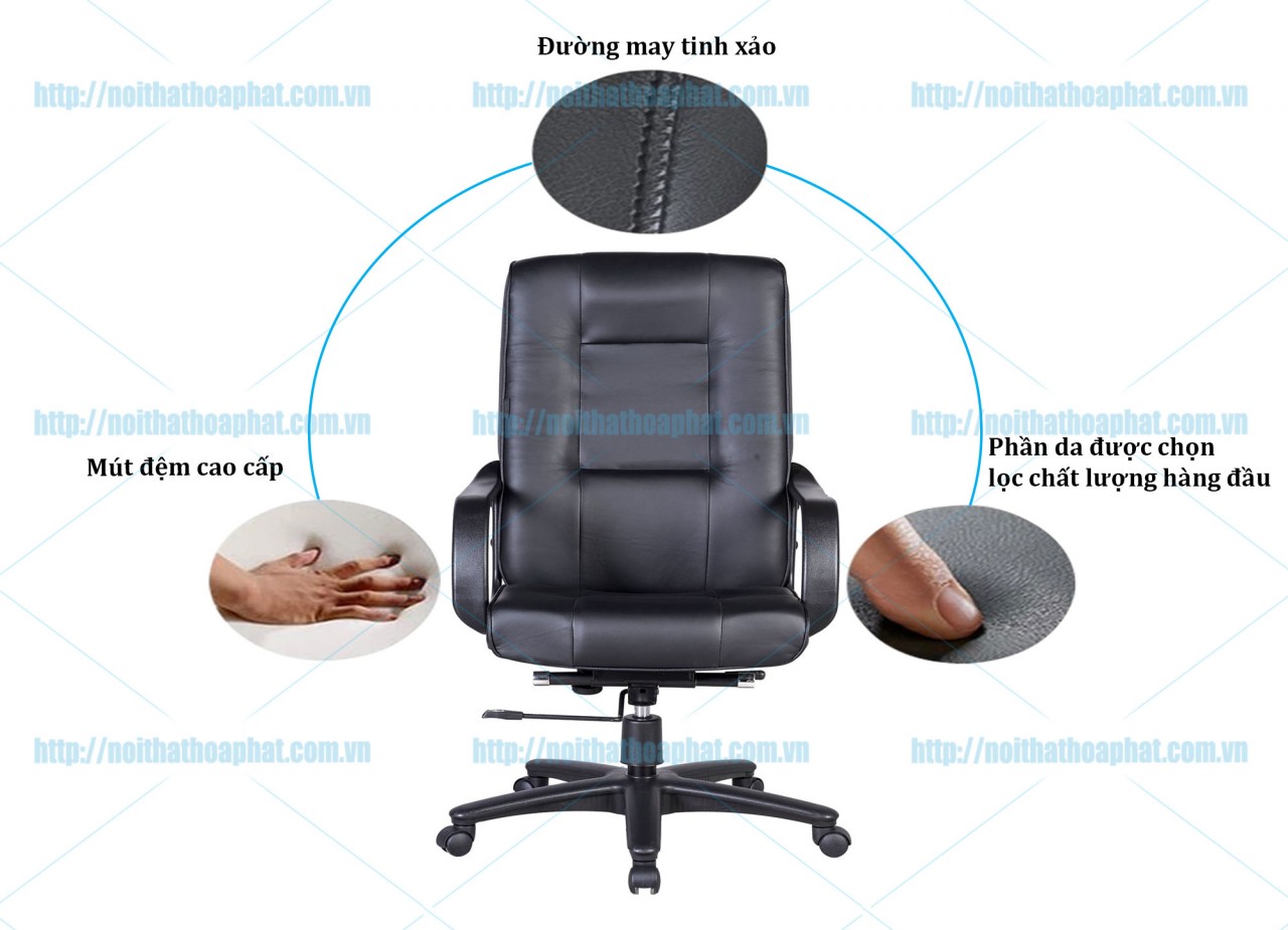Ghế lãnh đạo Hòa Phát SG350 - ảnh 4