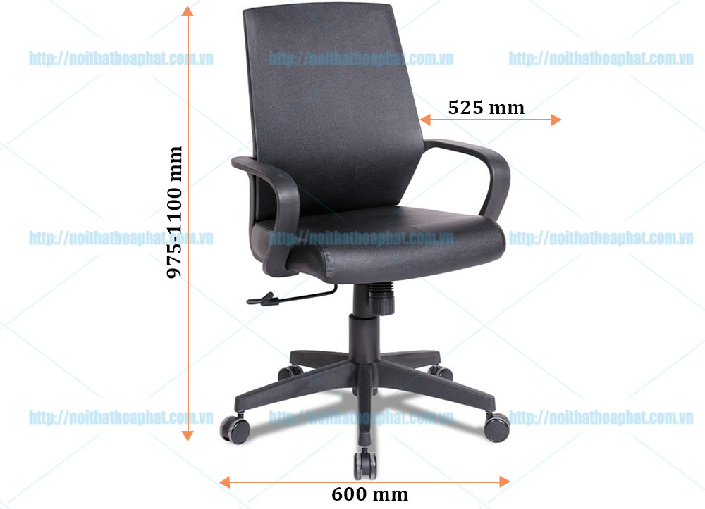 Ghế xoay văn phòng SG502 - ảnh 5