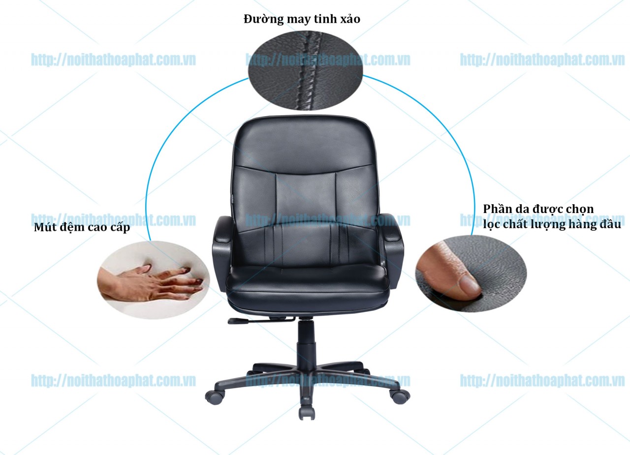 Ghế xoay lãnh đạo SG669 - ảnh 4