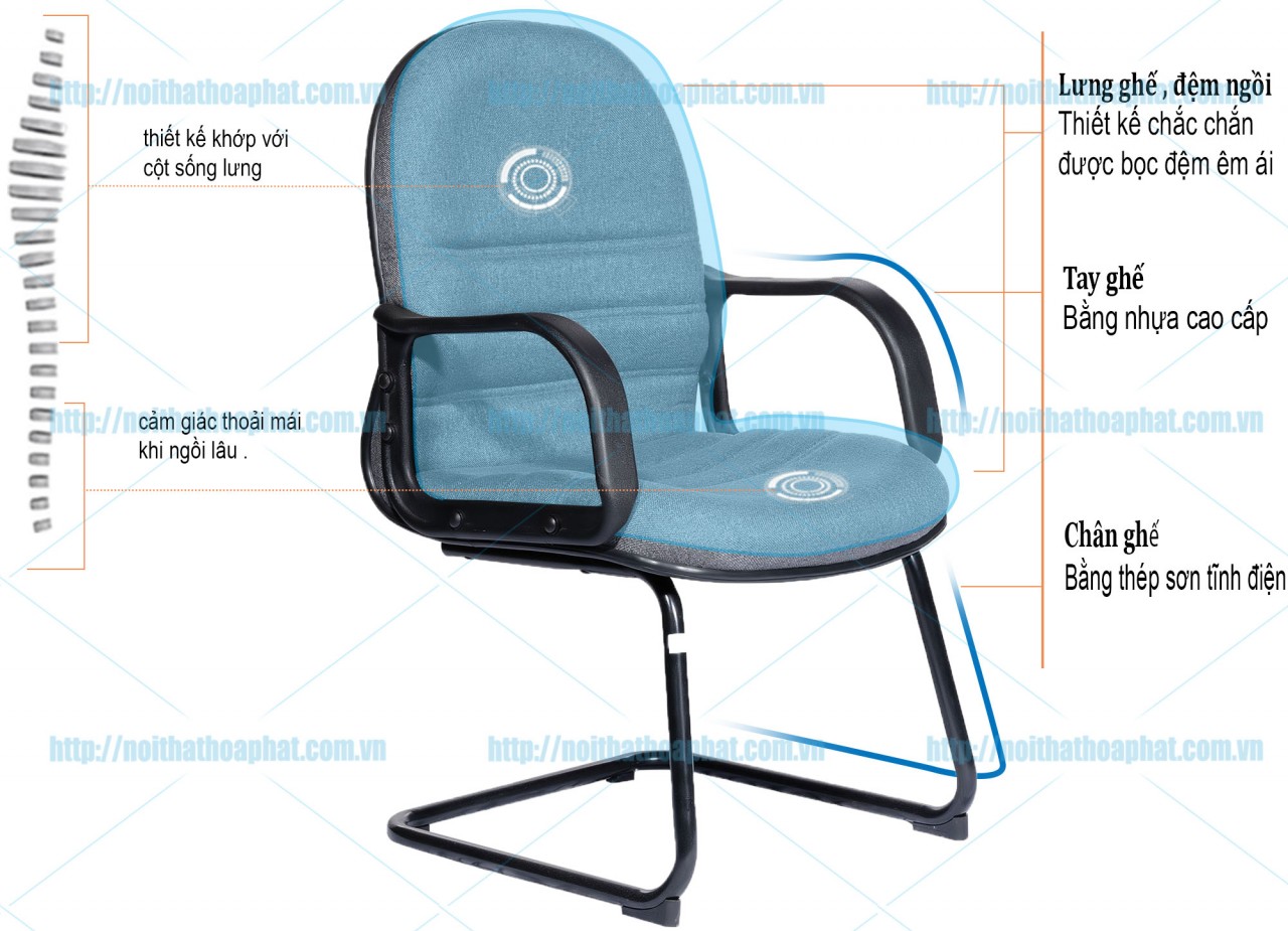 Ghế họp hòa phát SL712S - ảnh 5