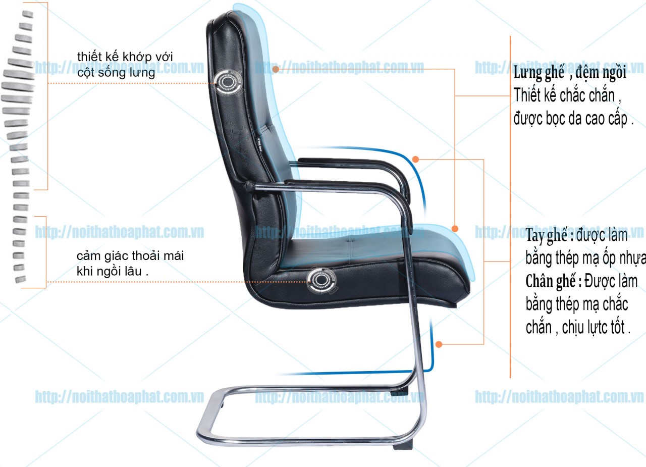 Ghế họp Hòa Phát SL903 - ảnh 6