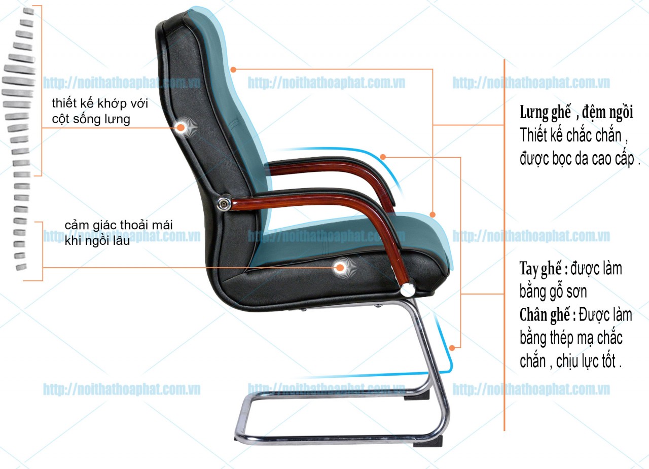 Ghế phòng họp cao cấp SL926 - ảnh 5