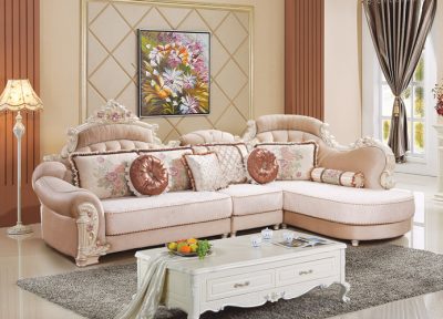 Sofa vải tân cổ điển SF51