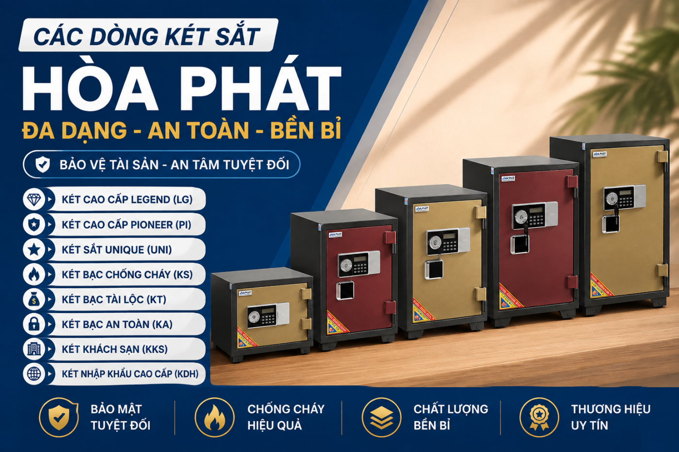 Top 10 Mẫu K&eacute;t Sắt H&ograve;a Ph&aacute;t B&aacute;n Chạy Nhất Hiện Nay