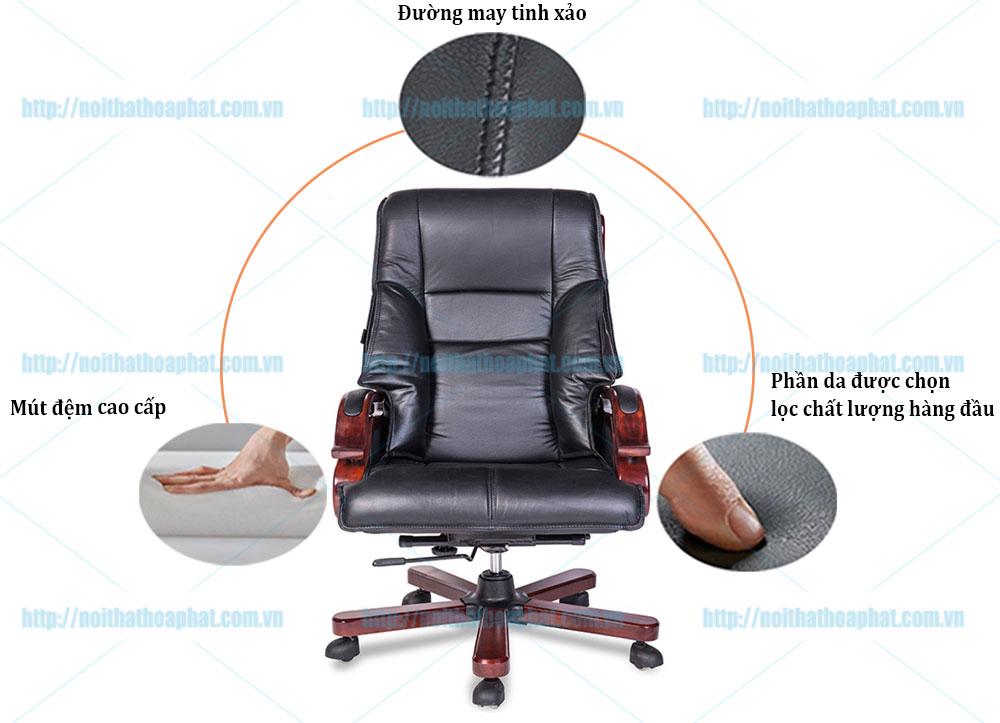 Ghế da Hòa Phát TQ07 - ảnh 5