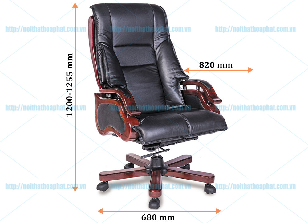 Ghế da Hòa Phát TQ07 - ảnh 6