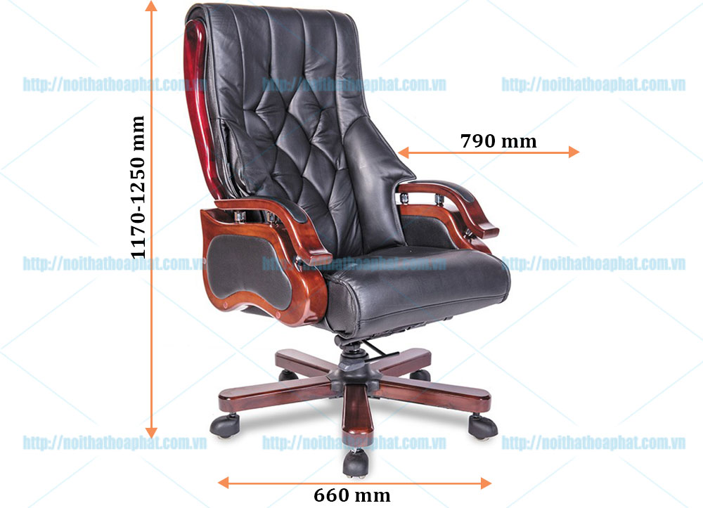 Ghế giám đốc da cao cấp TQ08 - ảnh 5