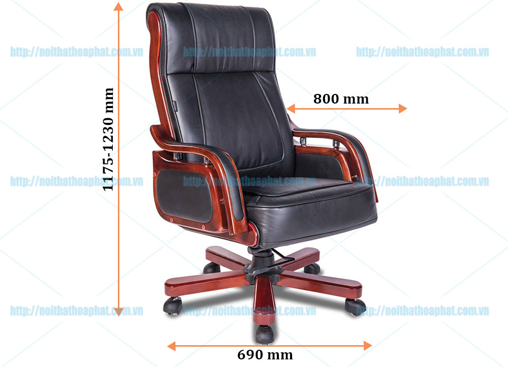 Ghế da cao cấp Hòa Phát TQ12 - ảnh 5