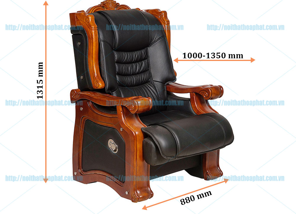 Ghế lãnh đạo chân tĩnh cao cấp TQ26 - ảnh 5
