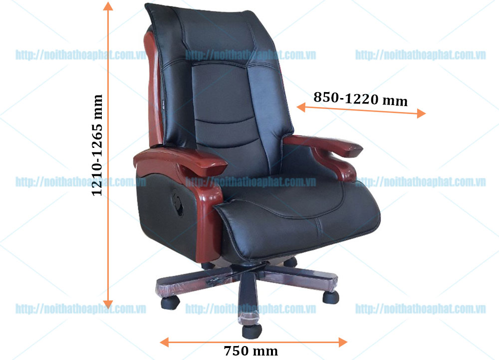 Ghế lãnh đạo ốp gỗ cao cấp TQ39 - ảnh 2