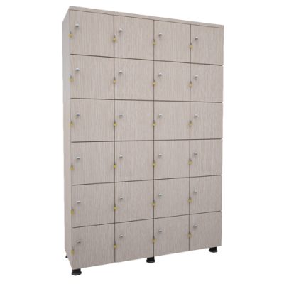 Tủ locker gỗ 24 ngăn TUG24