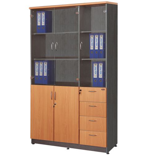 Tủ gỗ NT1960-3G/4D